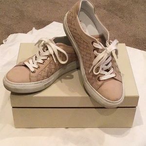M. Gemi suede woven sneakers size 36.5